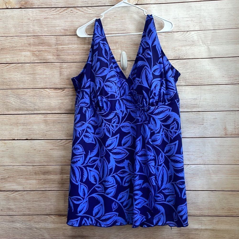 SWIM 365 ONE PIECE SWIMSUIT IN BLUE PRINT‎